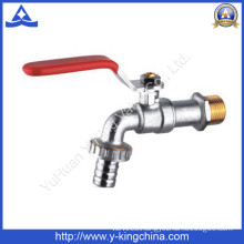 Nickel Plated Brass Sanitary Bibcock Tap with Washing Connector (YD-2001)